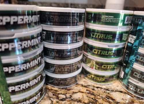 Customer photo review of Fume Nicotine Pouches l 6mg