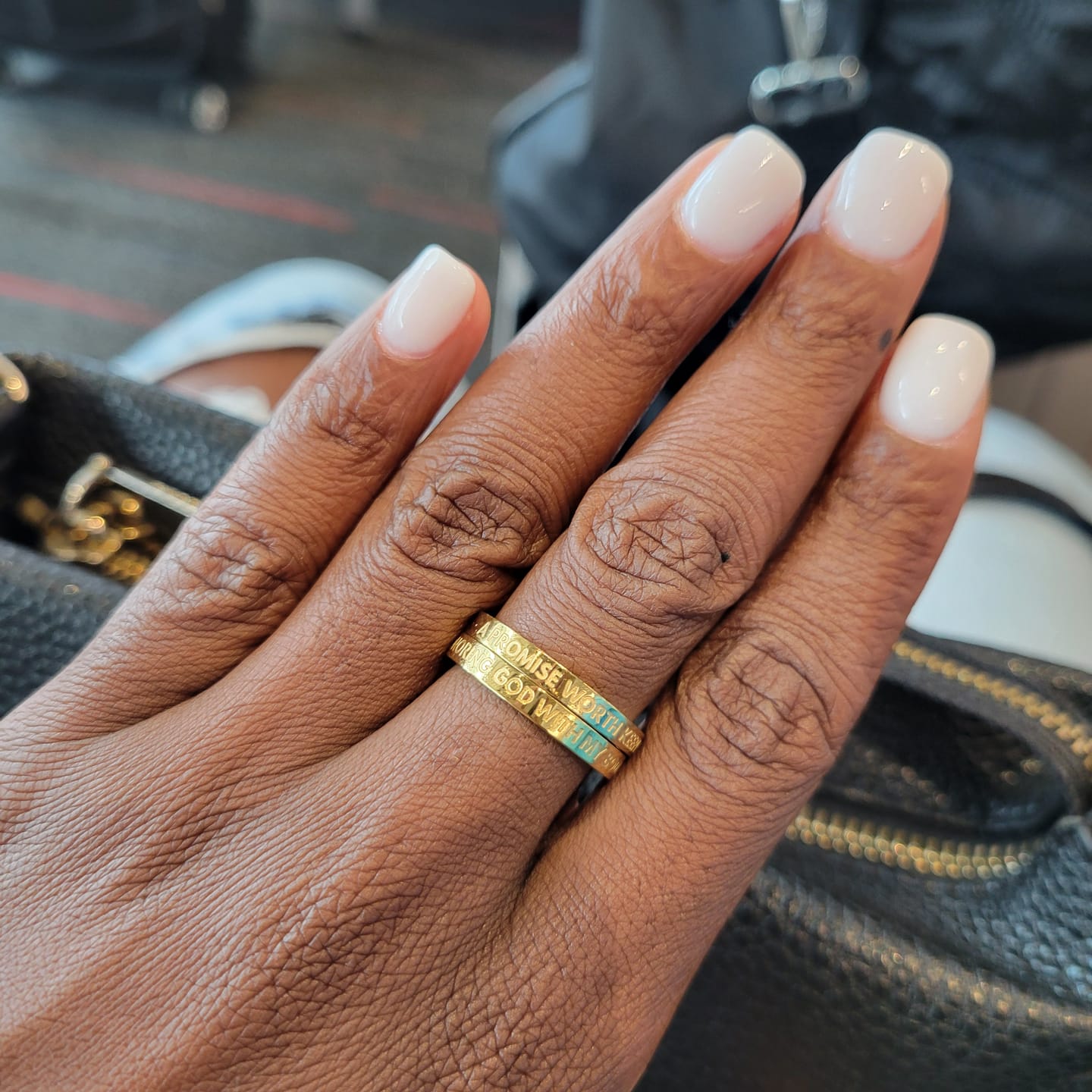 Customer photo review of A PROMISE WORTH KEEPING RING