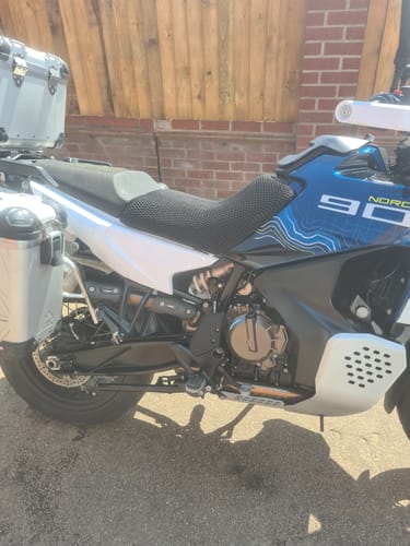 Customer photo review of Wind Rider Seat Cover