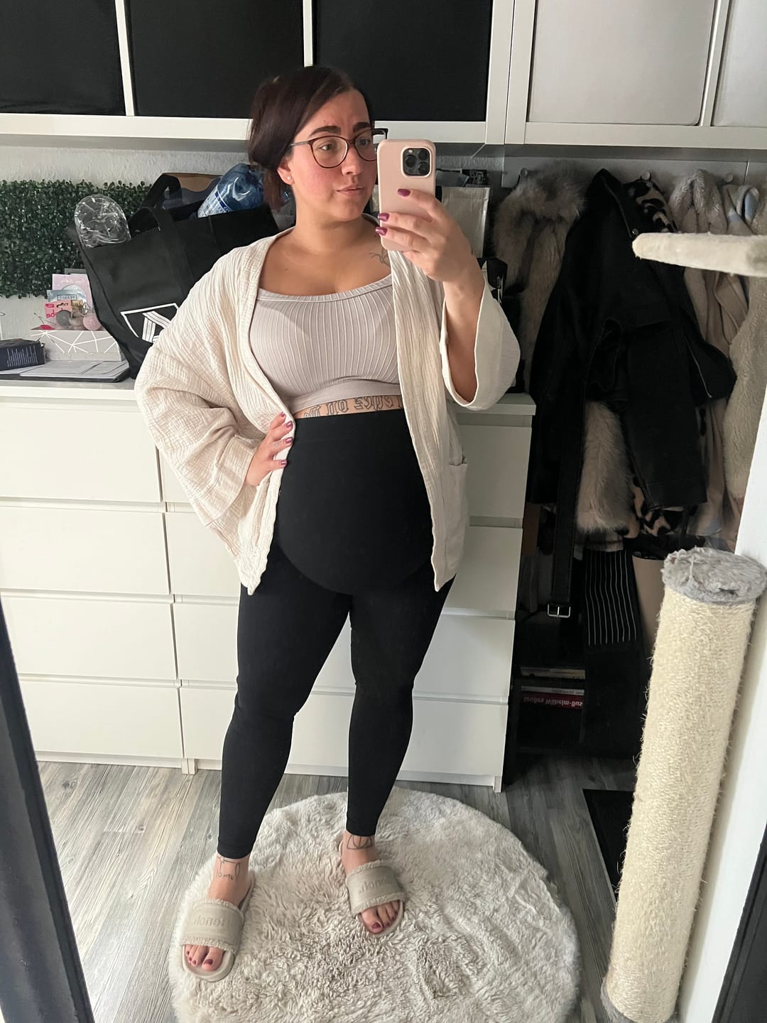 Customer photo review of Schwangerschafts Leggings