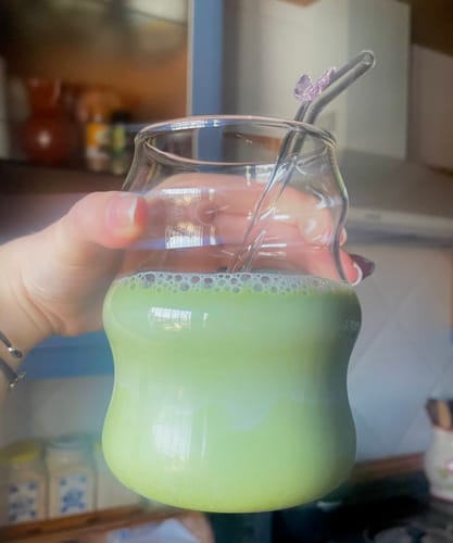 Customer photo review of Té Matcha Premium 100% - (para 1 -3 meses)