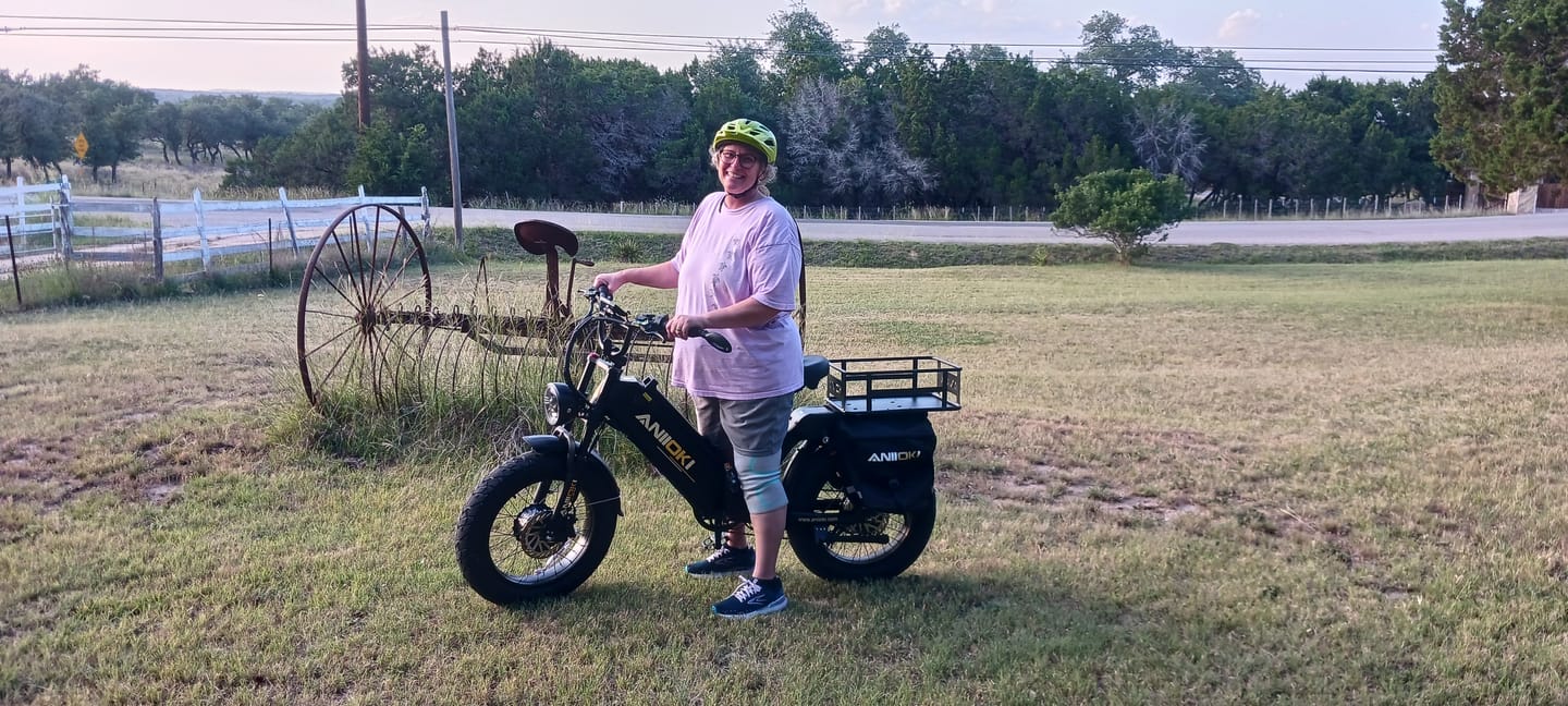 Customer photo review of 2025 Version AQ177 Pro Max Dual Motor Ebike