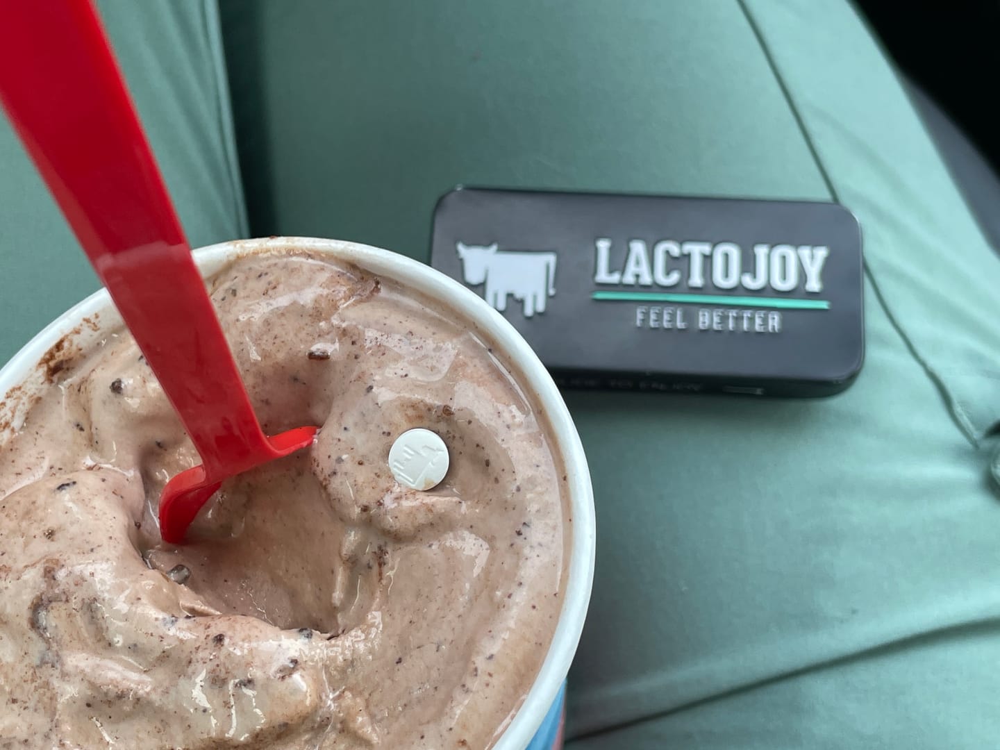 Customer photo review of LactoJoy Lactase Pills - 14.500 FCC - 240 pcs refill bag