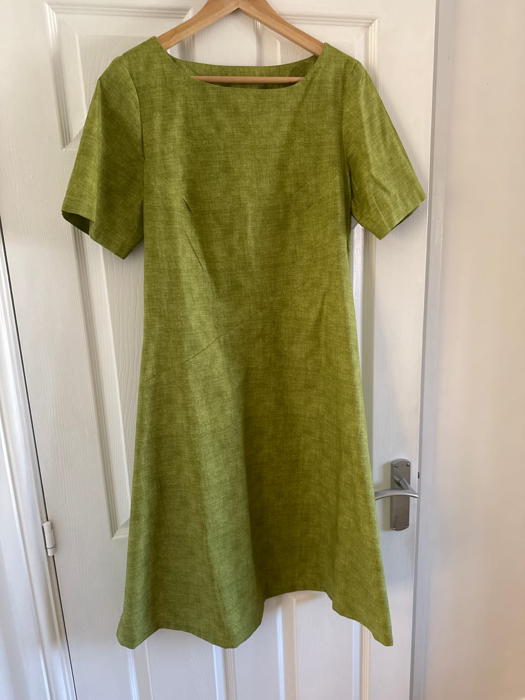 Customer photo review of Linen Textured Look Cotton Fabric