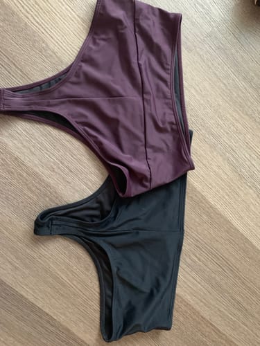 Customer photo review of ‘Less Cheeky’ High Rise Bottoms