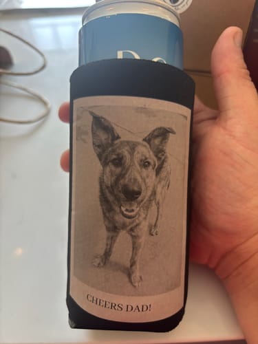 Customer photo review of Father's Day / Dog Dad Day Gift Set