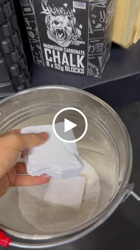 Customer video review of Magnesium Carbonate Chalk - Case of 8 Blocks