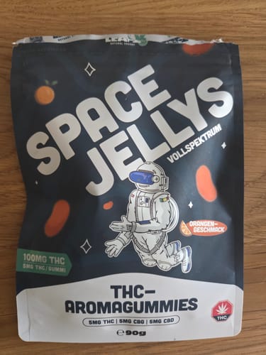 Customer photo review of THC Spacejellies Vollspektrum | 100mg THC | 20 Stk.