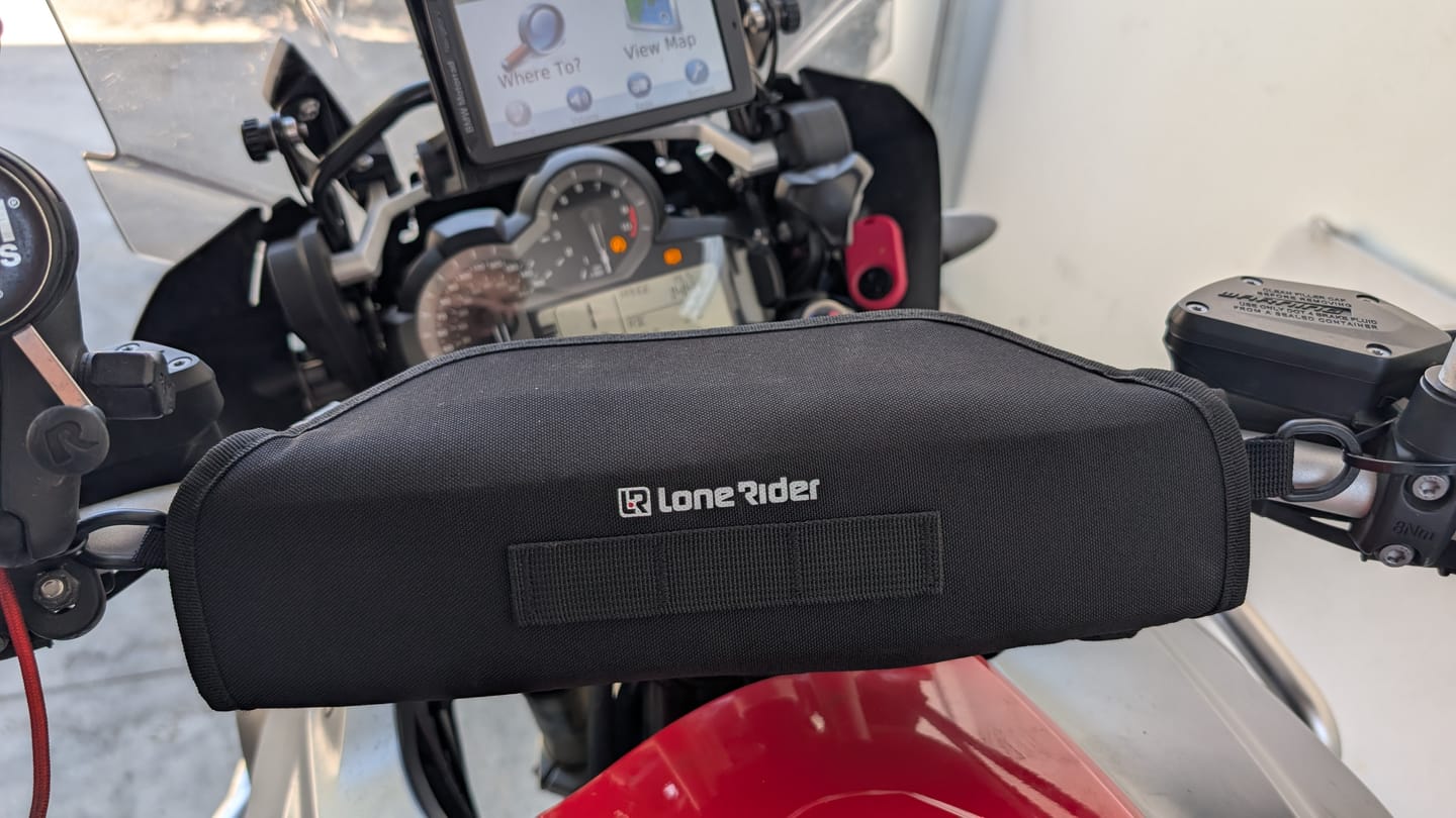 Customer photo review of Handlebar Bag