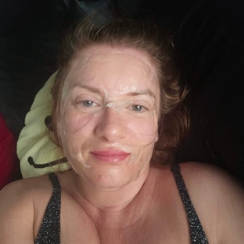 Customer photo review of Bio-Kollagen Gesichtsmaske