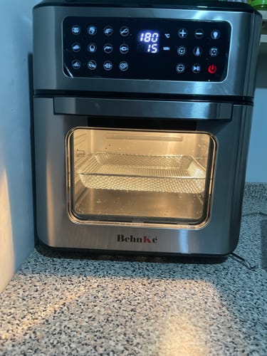Customer photo review of Horno Freidora de aire 12 Litros