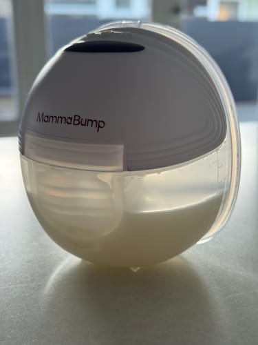 Customer photo review of The Luna© Wearable Breast Pump