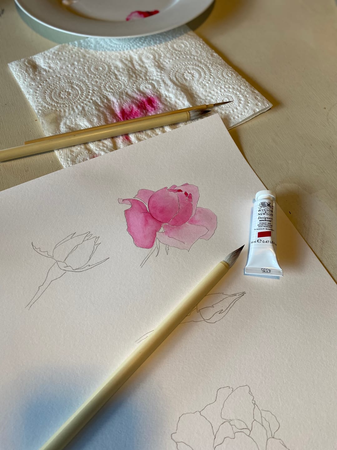 Customer photo review of Chinoiserie Brush Set of 3