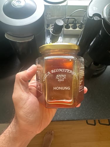 Customer photo review of 2 kg flytande honung + 250g honung med citron för 579kr ink. fri frakt!