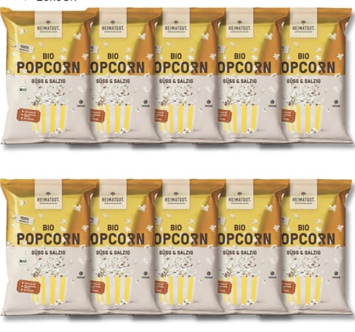Customer photo review of Bio Popcorn Süß-Salzig
