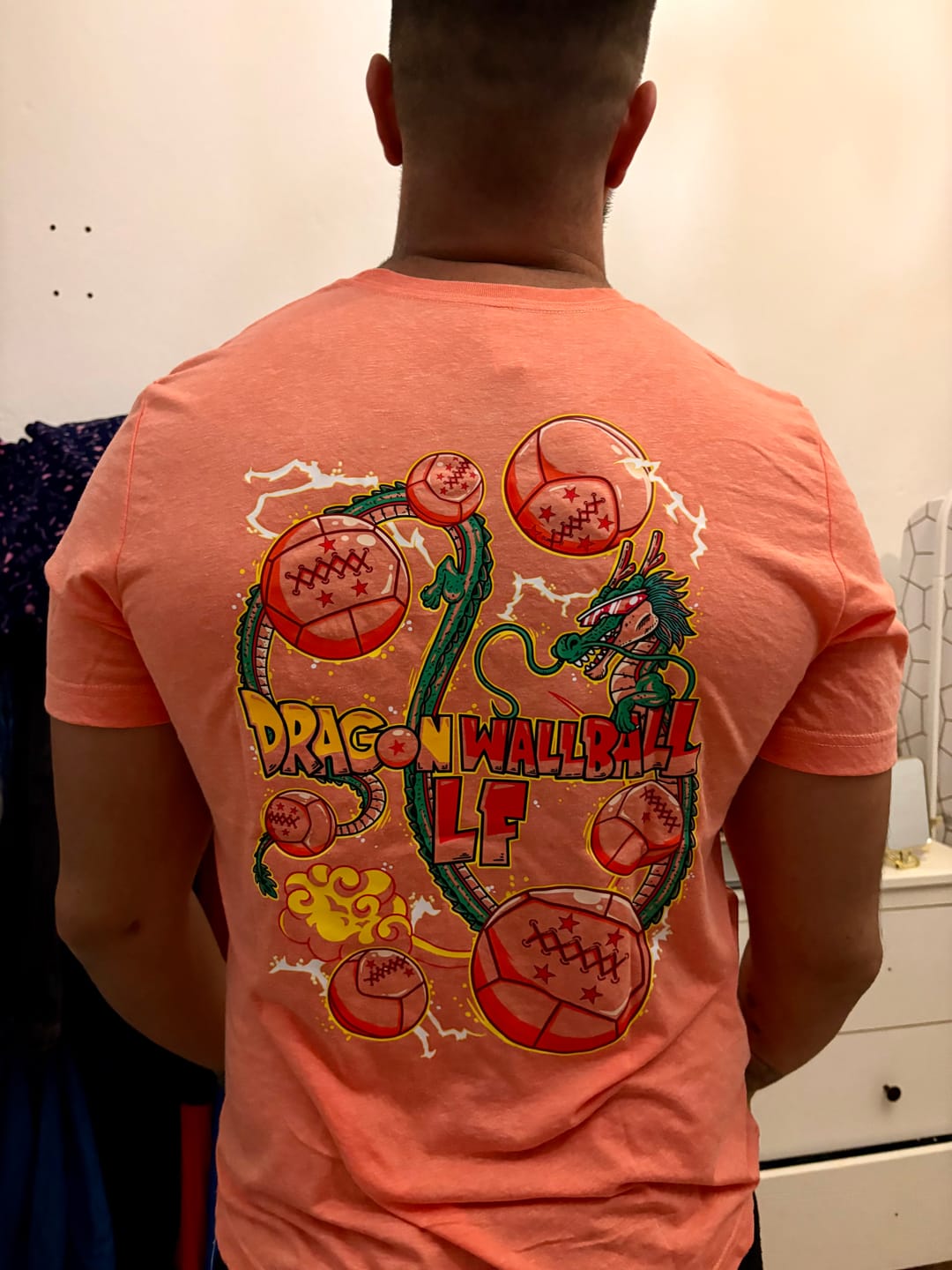 Customer photo review of DRAGON WALLBALL - UNISEX
