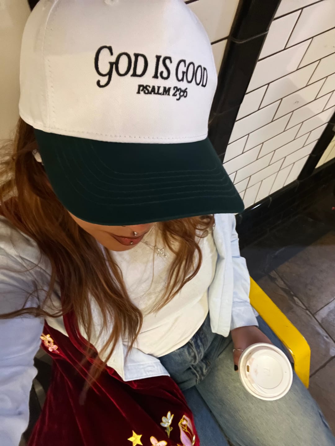 Customer photo review of Premium Embroidered Hat