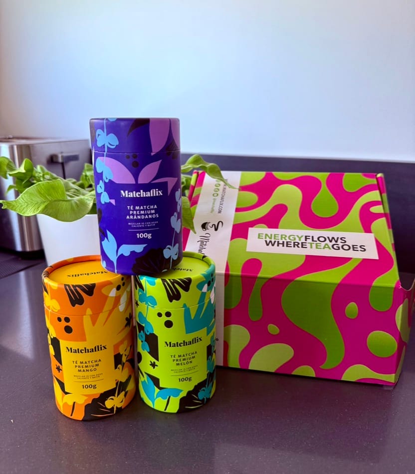 Customer photo review of Té Matcha Premium Mango