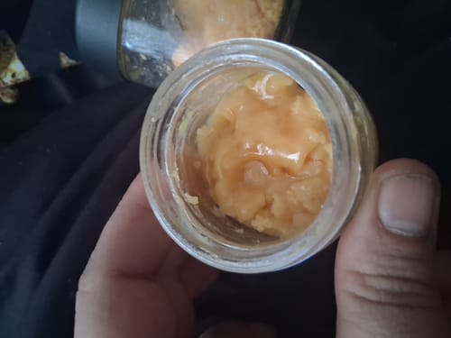 Customer photo review of Lemon Cherry Gelato THCA Crumble