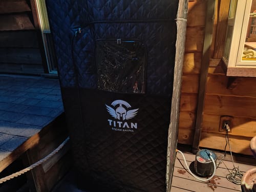 Customer photo review of Steam Sauna (Free)