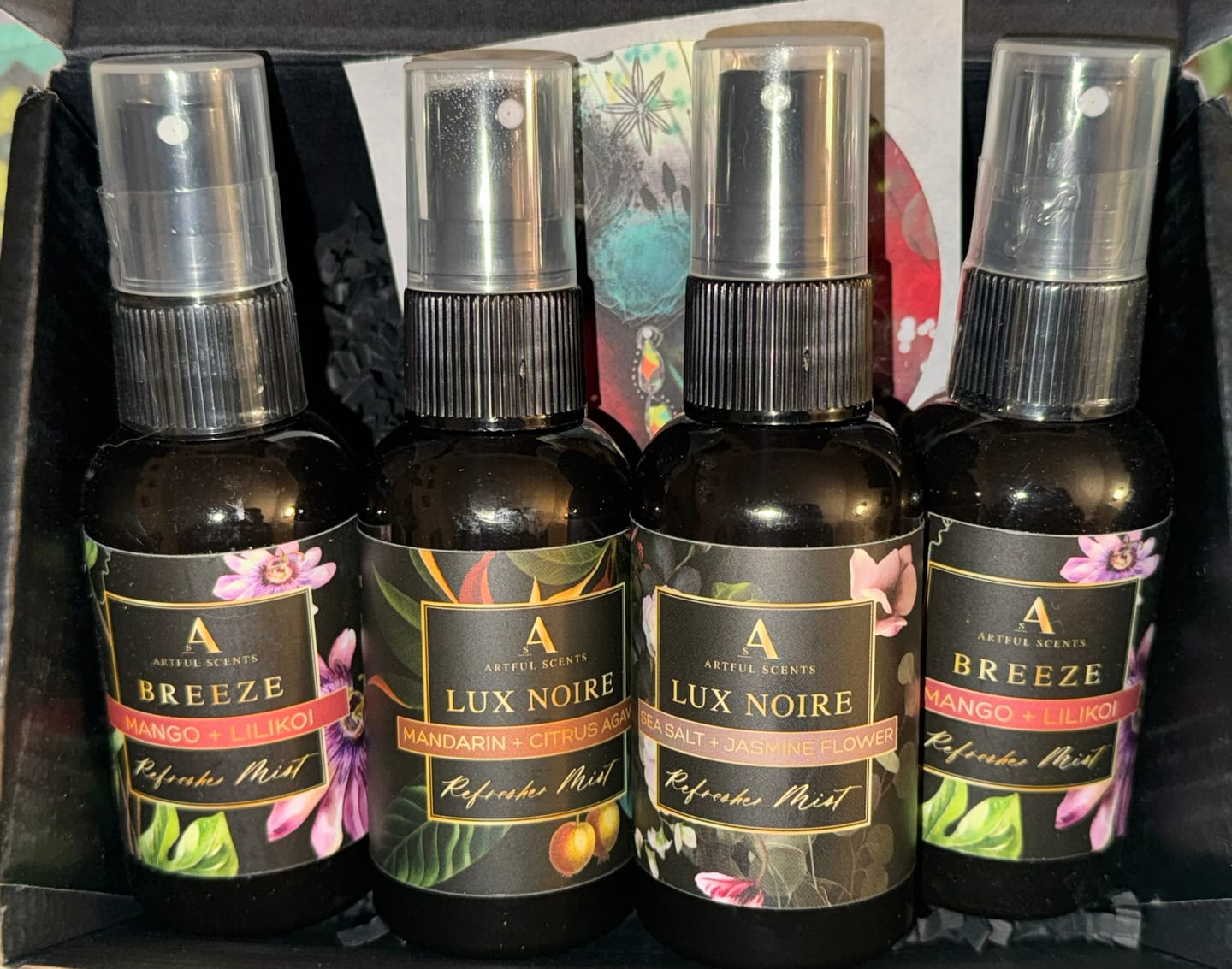 Customer photo review of REFRESHER MISTS