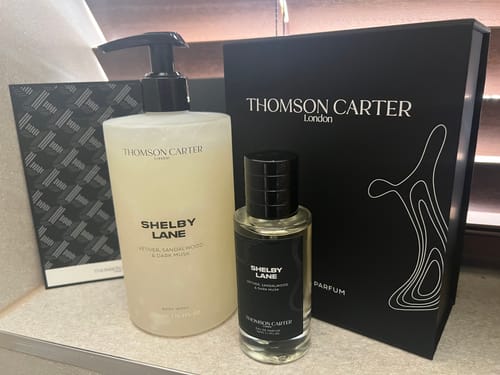 Customer photo review of 50ml Fragrance & Body Wash Bundle
