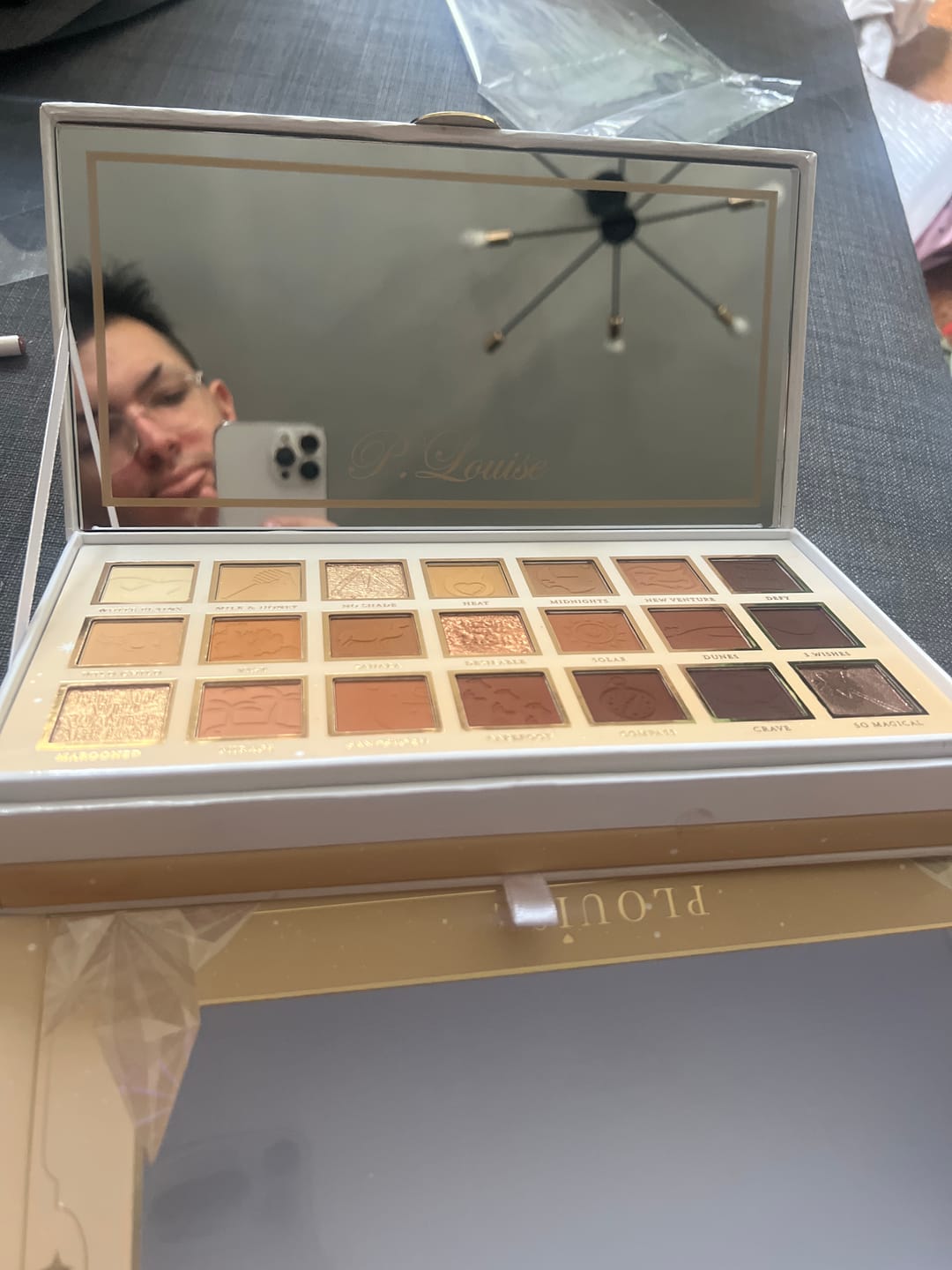 Customer photo review of P.Louise A Desert Full Of Desire Palette