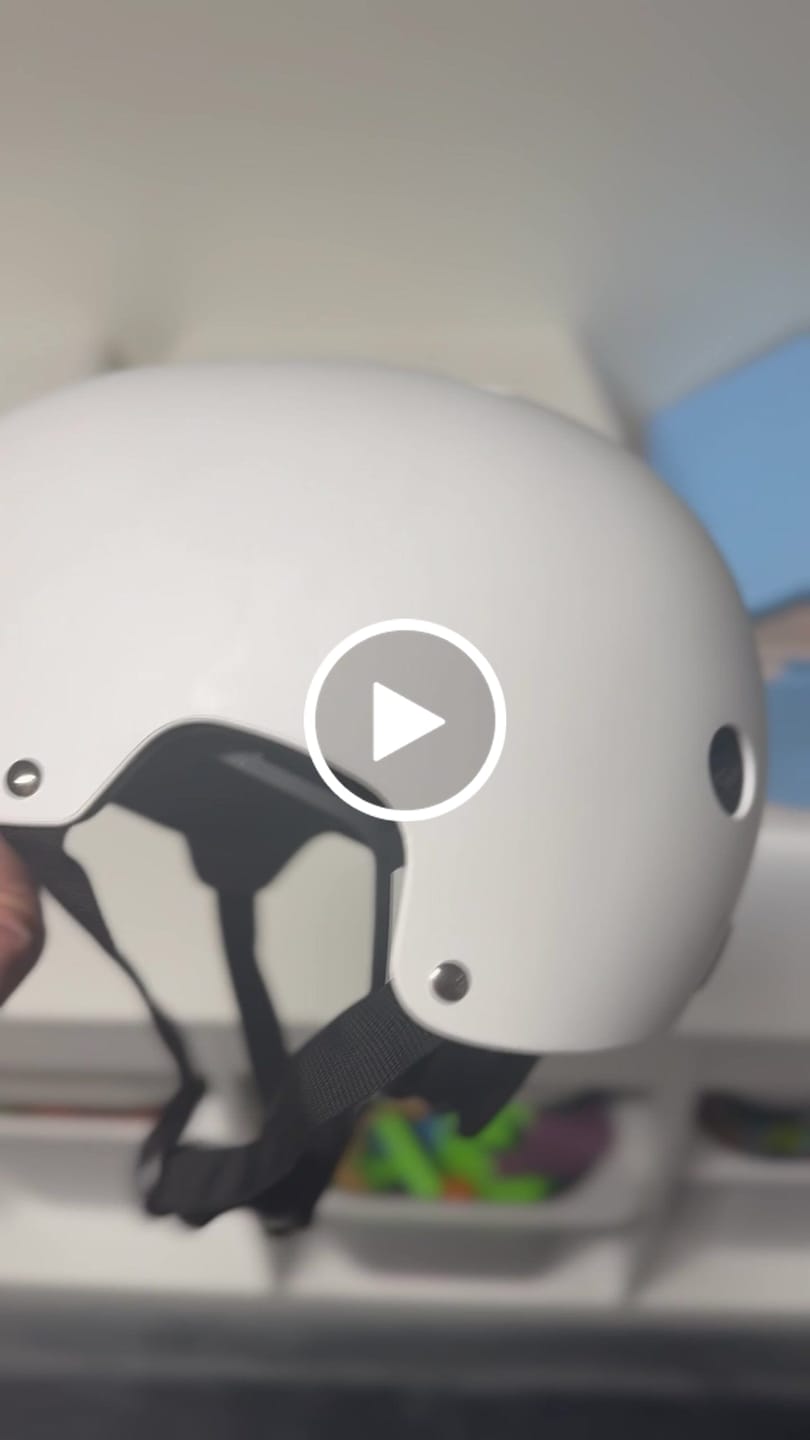 Customer video review of Classic Helmet - White