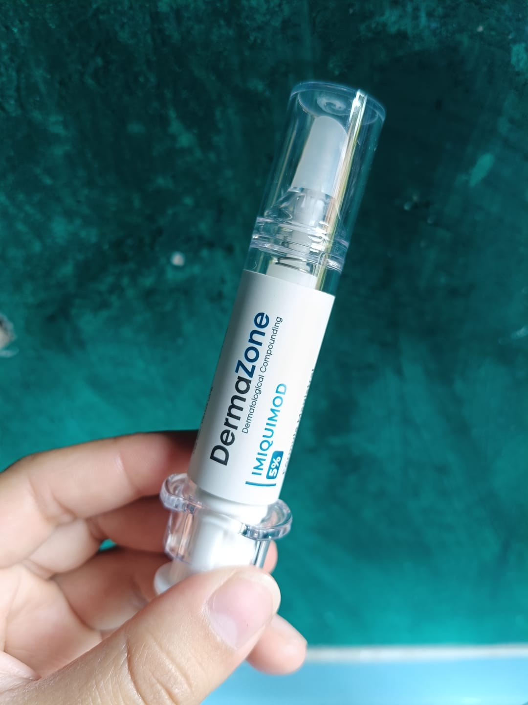 Customer photo review of Imiquimod 5% Dermazone Crema 5 gr Omicron