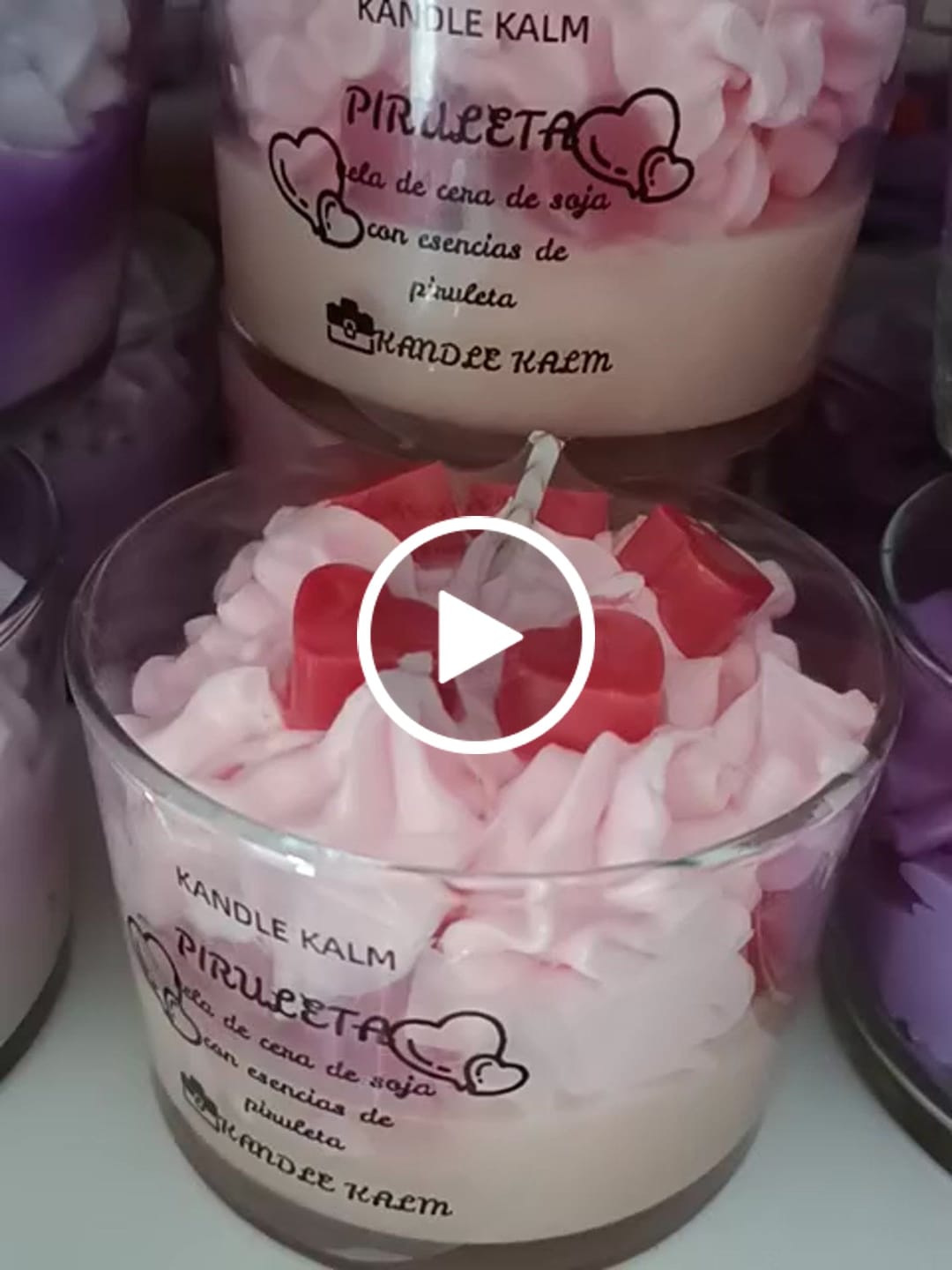 Customer video review of Fragancia PIRULETA  HEART