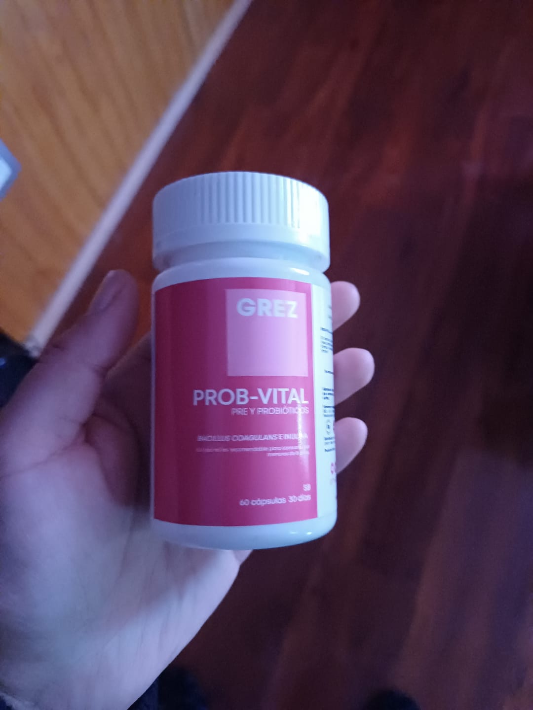 Customer photo review of PROB-VITAL - Simbiótico (Probióticos & prebióticos)