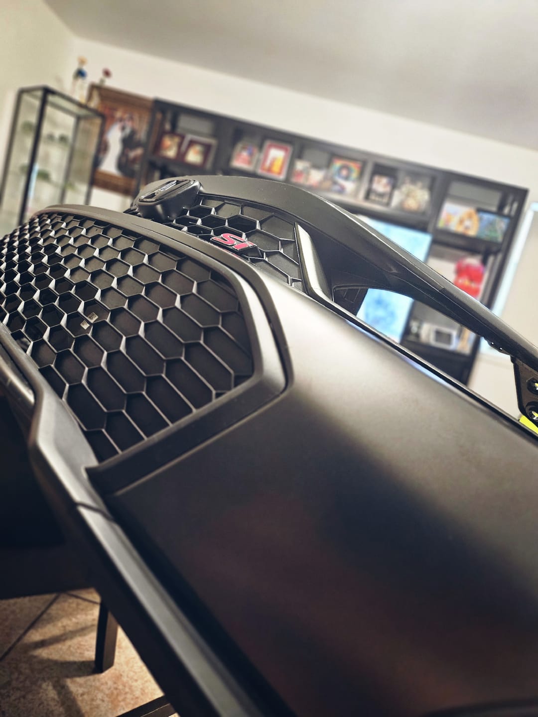 Customer photo review of Matte AMG Gray Vinyl Wrap