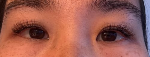 Customer photo review of All you need is Lashes - Valentinstags Bundle