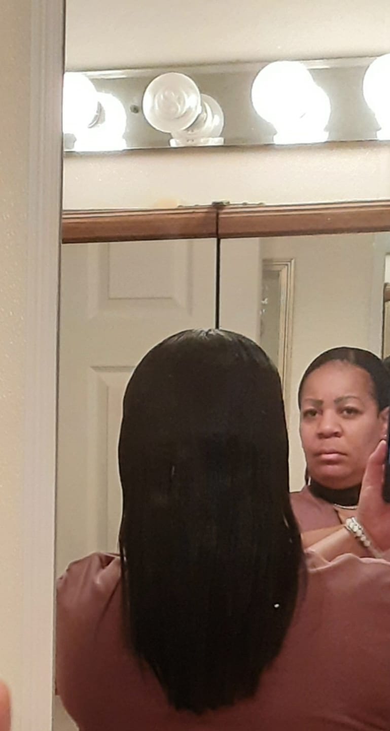Customer photo review of “SEA MY LENGTH” Strength & Shine Scalp-to-End Flourishing Oil Biotin Enriched