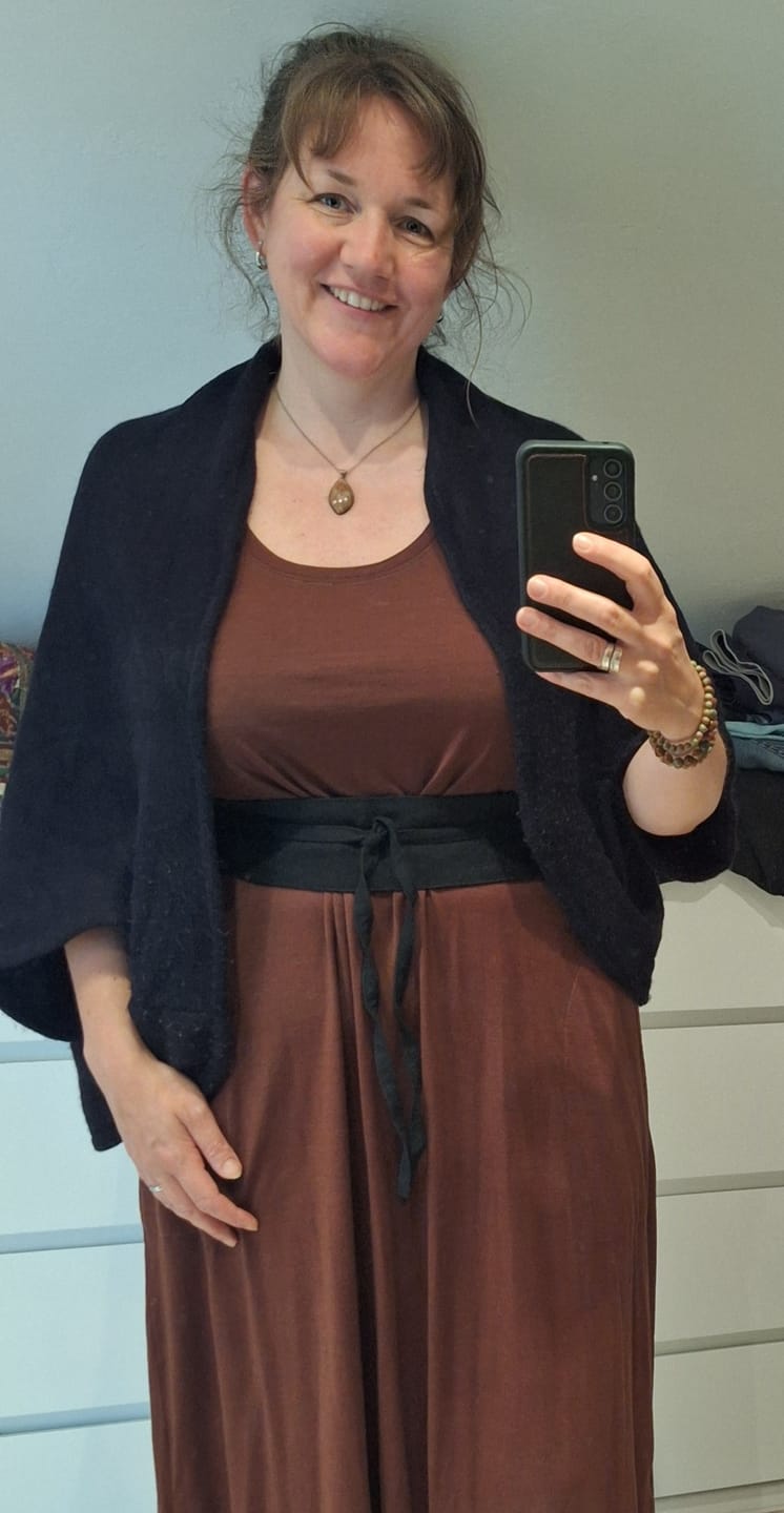 Customer photo review of NEW! Wool Obi Wrap Belt