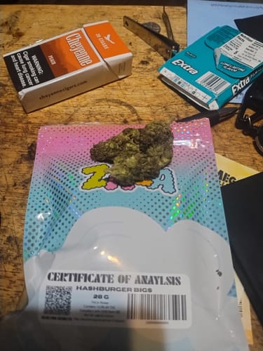 Customer photo review of Hashburger - 28 Grams - Indica