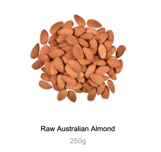 Customer photo review of Raw Australian Almond