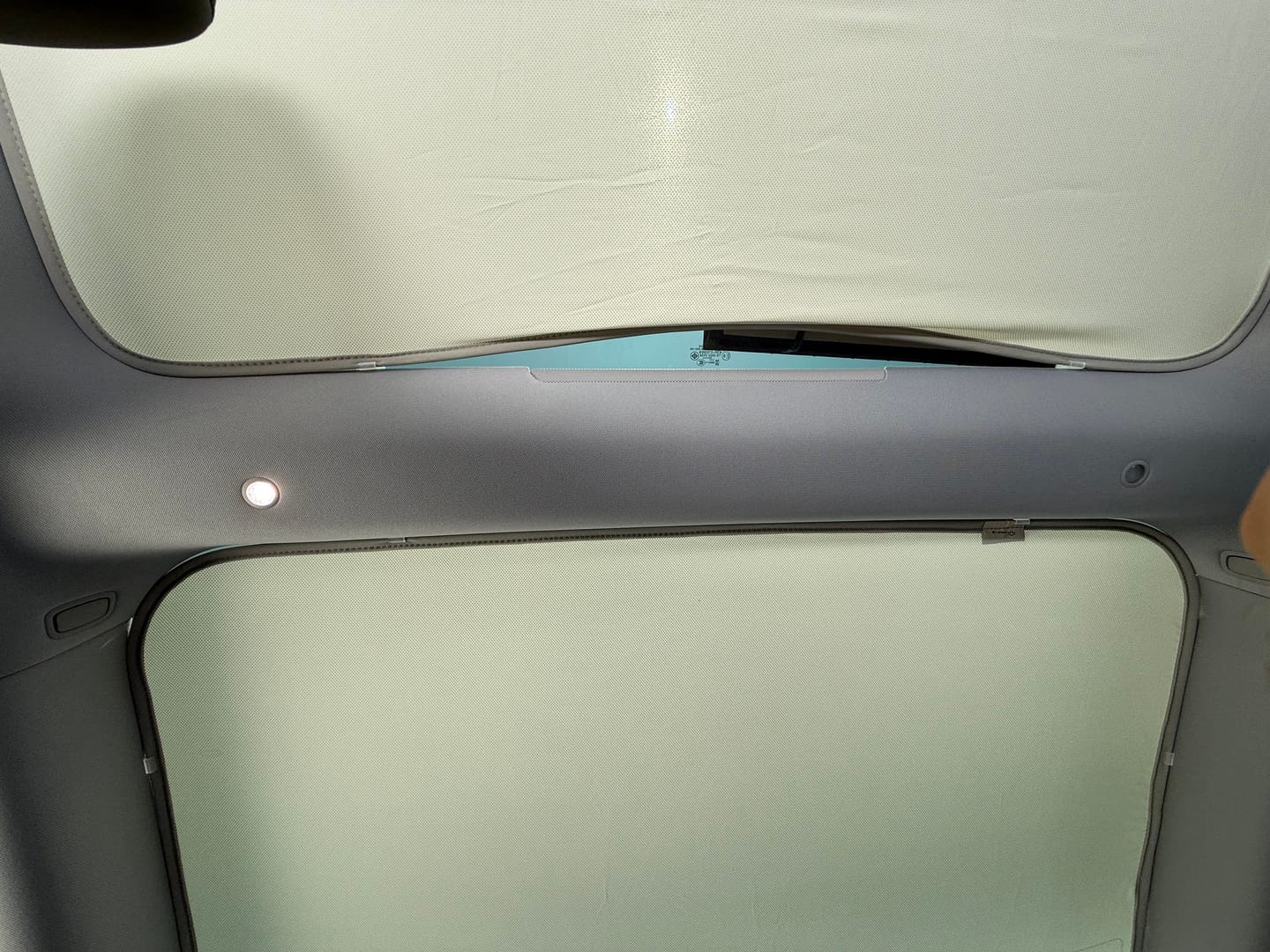 Customer photo review of Glass Roof Sunshade for Tesla Model 3 (2018-2025 All Year)