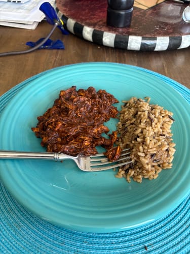 Customer photo review of Mole Poblano
