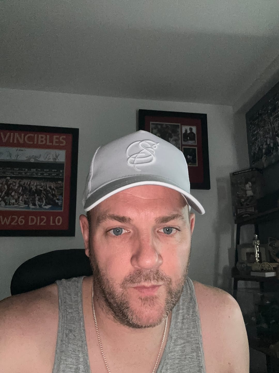 Customer photo review of S Trucker Cap - White