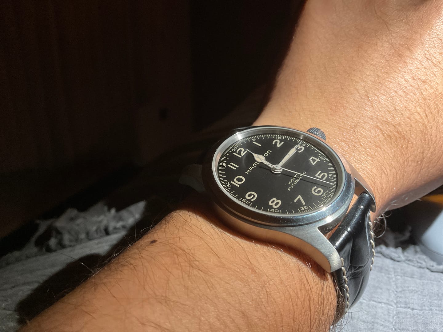 Customer photo review of Reloj Hamilton H70605731 Khaki Field Murph Auto Interestelar 42mm