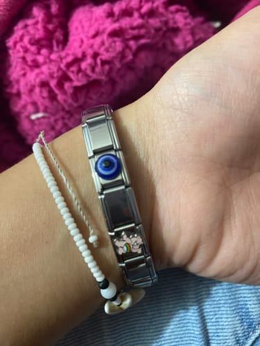 Customer photo review of Charm Ojo Azul 3D