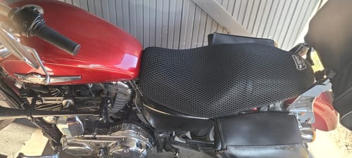 Customer photo review of Wind Rider Seat Cover