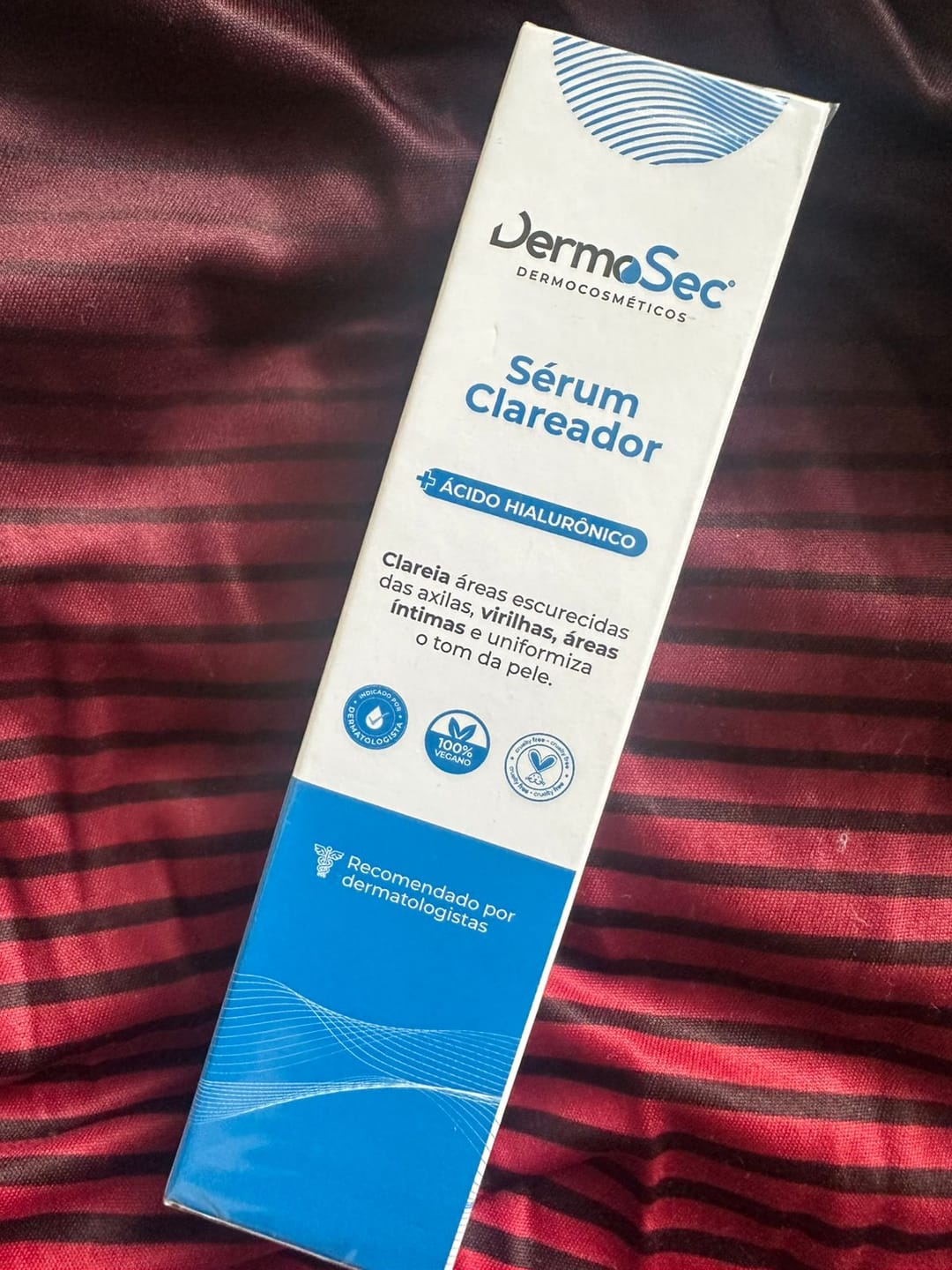 Customer photo review of Sérum Clareador Potente