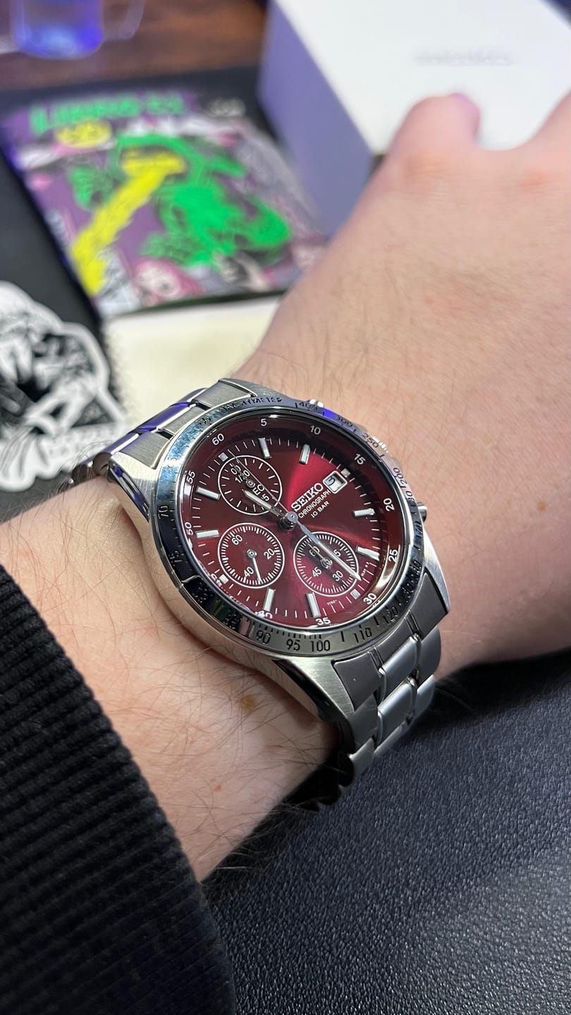 Customer photo review of Reloj Seiko SBTQ045 Chronograph Quartz 38,5mm JDM