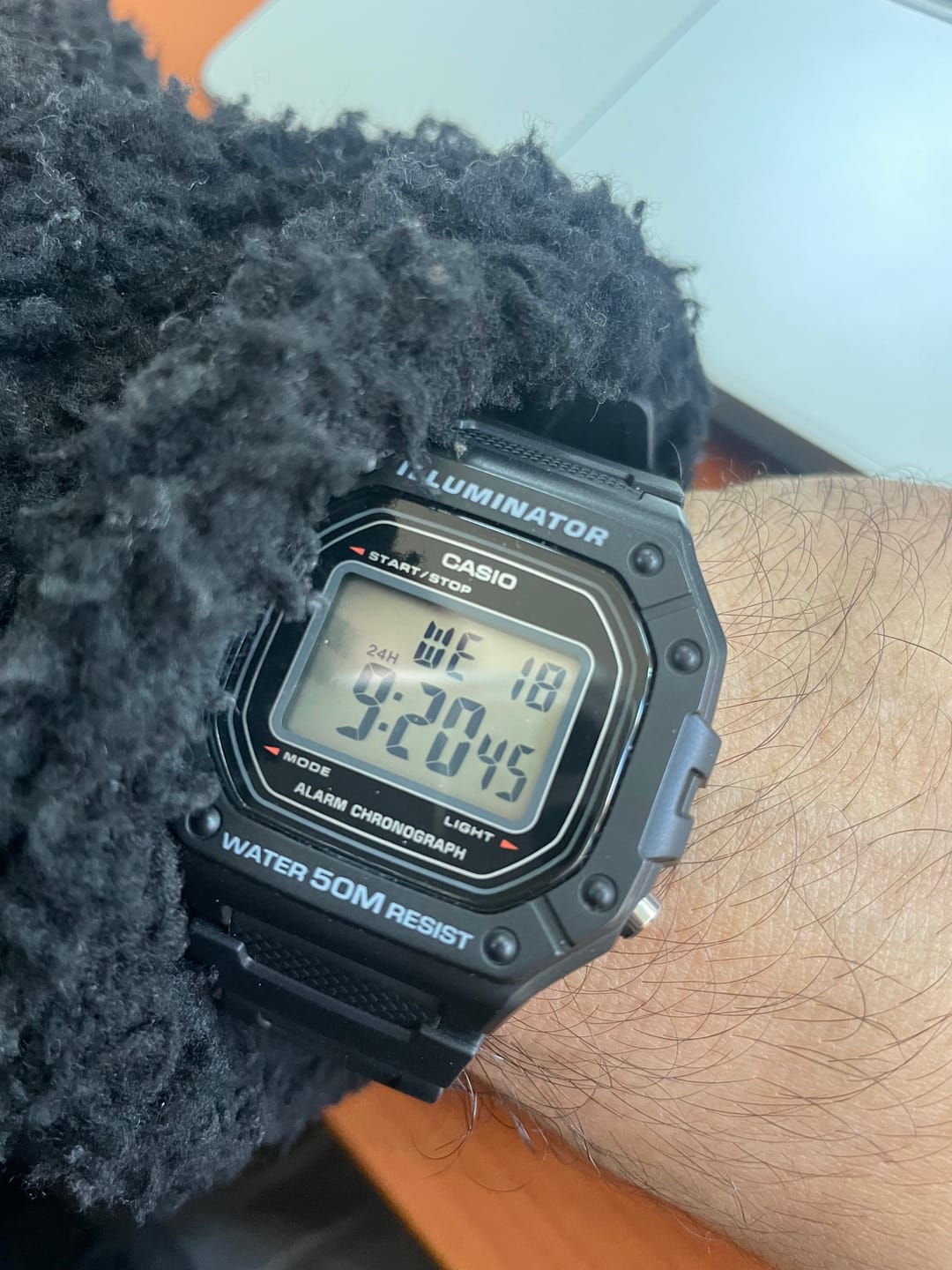 Customer photo review of Reloj Casio Vintage W-218H-1AVDF Negro