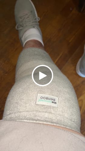 Customer video review of Premium Bamboo Knee Sleeve (Single)