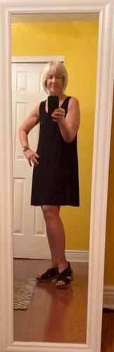 Customer photo review of Essence Tank Dress