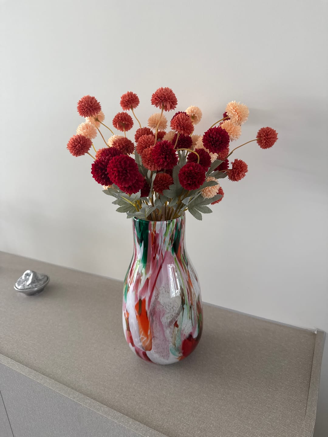 Customer photo review of Zijden Kiku Bloemen - Mix