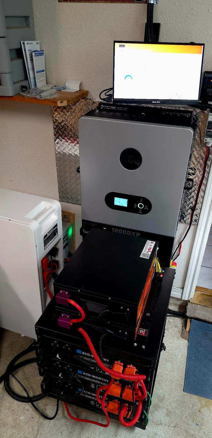 Customer photo review of EG4 12000XP Off-Grid Inverter | 48V Split Phase | 24kW PV Input | 12kW Power Output